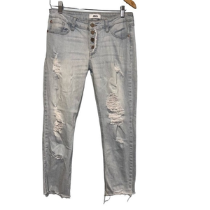 jbd Light Washed‎ Distressed Denim Jeans , size 27